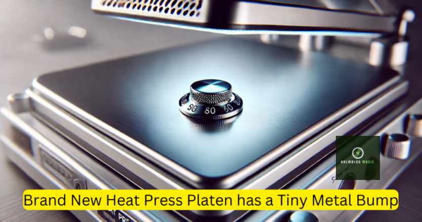 Brand New Heat Press Platen Has A Tiny Metal Bump: Troubleshooting Tips